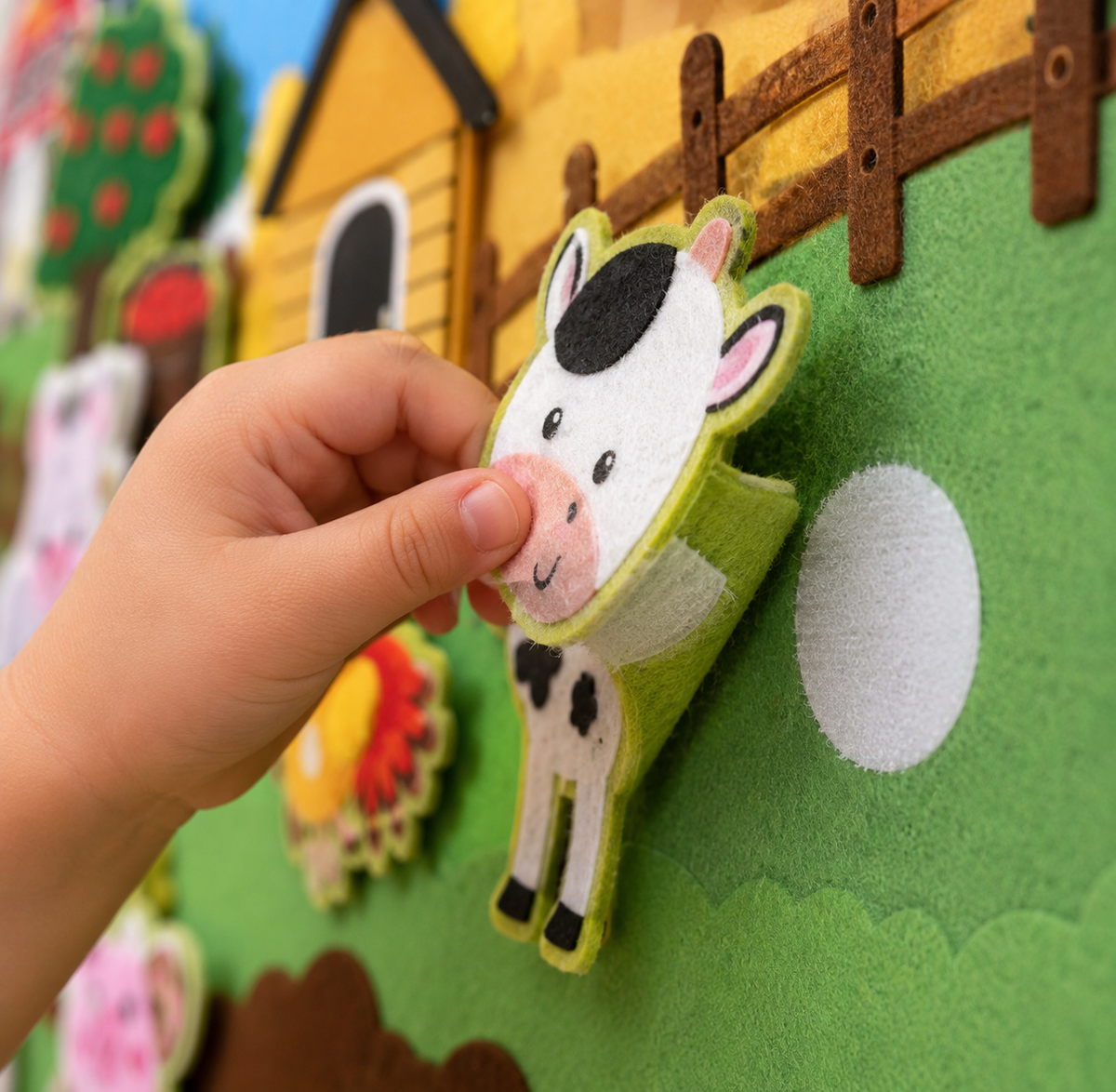Montessori Wall Farm